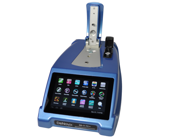 Espectrofotómetro DS11FX de DeNovix
