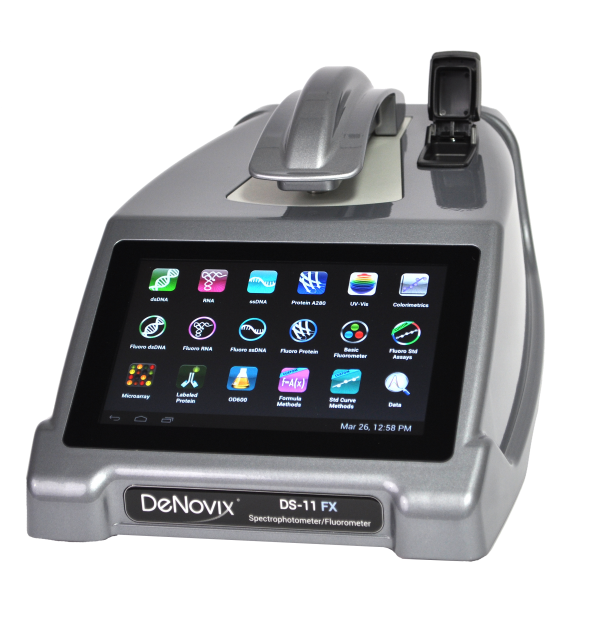 Espectrofotómetro DS11 de DeNovix